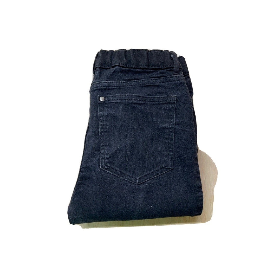 Denim Girls Black Skinny Stretch Jeans  Size 16 Adjustable Waist‎ Approx 26x26